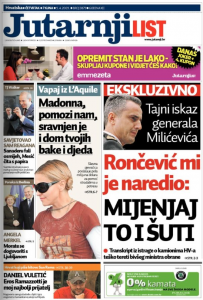Naslovnica JL - TJ Walker o javnom nastupu hrvatskih političara
