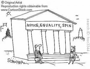 justice equality spin